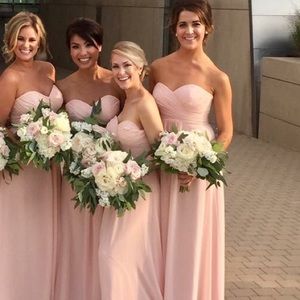 Bill Levkoff bridesmaid dress.